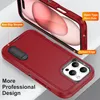 Hülle für iPhone 16 Pro Max Hybrid Dreilagige Robust Produktbild-Vorschau 4
