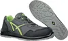 A pair of safety shoes, with one shoe shown from the side and the other from the sole. Anteprima dell’immagine prodotto