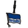 A product shot of a Hertha BSC Berlin luggage tag. Produktbild-Vorschau