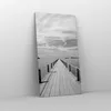 Bild auf Leinwand - Leinwandbild - Einteilig - Holz Brücke Produktbild-Vorschau 4