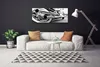 Modernes Gemälde auf Leinwand - Leinwandbilder - Motor Art Produktbild-Vorschau 2