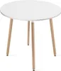 Jídelní set 1 + 4, stůl KAMI 80x80 bílý + židle BALI MARK Náhled obrázku produktu 2
