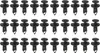 Attaches de pare-chocs en nylon Rivet d'aile 30PCS 8mm Voir les images du produit 1