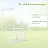 COSTWAY 6-stufiger Metall Pflanzenständer, Blumenregal mit Produktbild-Vorschau 7