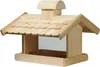 dobar Klassisches Vogelfutterhaus mit Futtersilo, Vogelhaus Produktbild-Vorschau 2