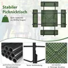 COSTWAY Sitzgarnitur für 8 Personen, Picknicktisch mit Produktbild-Vorschau 7