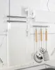 Handtuchhalter 5-armig – Weiß & Silber – schwenkbar um 180° Produktbild-Vorschau 8