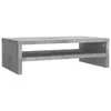 vidaXL Monitorständer Betongrau 42x24x13 cm Holzwerkstoff Produktbild-Vorschau 1