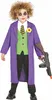 A child wearing a Joker-inspired costume, holding a toy gun. Anteprima dell’immagine prodotto