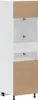 vidaXL Armoire de cuisine Porto Blanc Bois composite Voir les images du produit 6