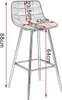 WOLTU Barhocker 2er Set Designer Barstuhl Hocker Produktbild-Vorschau 7