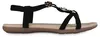 VAN HILL Damen Riemchensandalen Sandalen Zierperlen Strass Produktbild-Vorschau 4