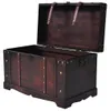 vidaXL Vintage truhla na poklady dřevo 66 x 38 x 40 cm Náhled obrázku produktu 3