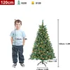 LZQ 120 cm PVC kunstboom met warme LED-verlichting, Productafbeelding-voorbeeld 2