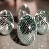 54 verspiegelte Discokugeln in 3 Größen, reflektierend für Produktbild-Vorschau 3