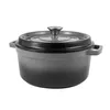 Eisentopf mit Deckel 4,3 L Vintage Cuisine Grau Ombre Produktbild-Vorschau 3
