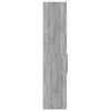 Highboard Grau Sonoma 45x42,5x185 cm Holzwerkstoff Produktbild-Vorschau 5