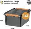 smartstore Aufbewahrungsbox PRO 15, 14 Liter, schwarz Produktbild-Vorschau 18