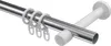 Interdeco Gardinenstange / Vorhangstange Chrom, Typ Produktbild-Vorschau 3