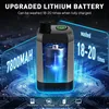 Přenosná kempingová sprcha, 7800 mAh, dobíjecí čerpadlo pro Náhled obrázku produktu 3