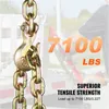 Catena di trasporto VEVOR G80, catena di traino da 3/8 di Anteprima dell’immagine prodotto 5