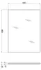 Mobile bagno con cassetti e lavabo ceramico + luce a led 60 Anteprima dell’immagine prodotto 9