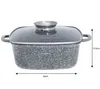 KLAUSBERG Marmorierte Kochtopf 26 cm KB-7531 5,5L Produktbild-Vorschau 6