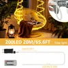 LARS360, guirlande lumineuse LED de 20 mètres, 8 modes Voir les images du produit 2
