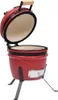 vidaXL 2 v 1 Kamado-Grill Smoker Ceramic 56 cm Rot Náhled obrázku produktu 3