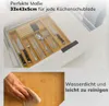 Roxlin Größenverstellbarer Bambus Besteckkasten für Produktbild-Vorschau 7