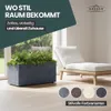 XL Pflanzkasten „Millennium“ 78x39x39 cm – 73L Volumen – Produktbild-Vorschau 3