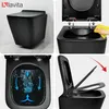 LAVITA Wand-WC Lago Black | Hange Toilette | Produktbild-Vorschau 2