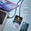 AXAGON Lecteur de cartes à puce et d'identité à contact USB Voir les images du produit 2