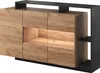 Masseno Kommode ALBINA 155 cm Sideboard und 3 Türen für Produktbild-Vorschau 1