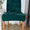 4er Set Stretch Stuhlhusse Universelle Samt Stuhlbezug Produktbild-Vorschau 5