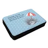 Mr. & Mrs. Panda Federmappe Seeigel - Blau Pastell - Produktbild-Vorschau 3