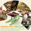 ROSEJANE, moulin à fruits manuel, trémie en acier Voir les images du produit 7