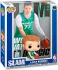 A Funko Pop! figure of Luka Doncic in its packaging, with a larger image of the basketball player on the background. Anteprima dell’immagine prodotto