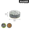 WAGNER Filz Pads 16tlg. - Ø 15 x 6 mm, selbstklebend, grau, Produktbild-Vorschau 2