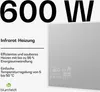 Blumfeldt Infrarotheizung 600W – Wandmontage, Smart Mirror Produktbild-Vorschau 2