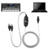 Kabelový převodník MIDI na USB Kabel adaptéru rozhraní MIDI Náhled obrázku produktu 7