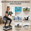 Extralink Moonwalk SpinMove pedana vibrante fitness per Anteprima dell’immagine prodotto 4
