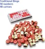Digitálny drevený šach a stolová hra bingo so 48 kartami, Náhľad obrázku produktu 5