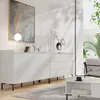 Kommode mit Schubladen Liam 6S 150 Weiß Produktbild-Vorschau 3