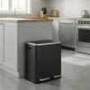 SONGMICS Cestino per rifiuti da cucina, 2 x 15 litri, Anteprima dell’immagine prodotto 7