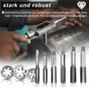 XINZI 110-tlg. Gewindeschneidsatz M2-M18 Gewindebohrer Satz Produktbild-Vorschau 4