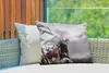 MuchoWow® Outdoor Kissen - Ein Indianer vor bewölktem Produktbild-Vorschau 3