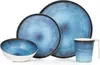 Camping Geschirr Set 1 Person 4-teilig | Melamin | Picknick Produktbild-Vorschau 1