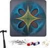RealG RC-K-159 Kreativset für String Art, 40 x 40 cm, Produktbild-Vorschau 1
