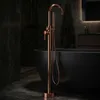 Bodenmontierter Badewannenarmatur Rea Lungo Kupfer Produktbild-Vorschau 7